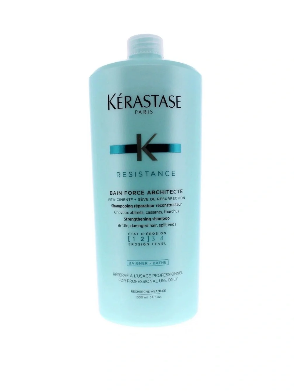 Kerastase Resistance Bain De Force Architecte Reconstructing Shampoo 1000ml/34oz
